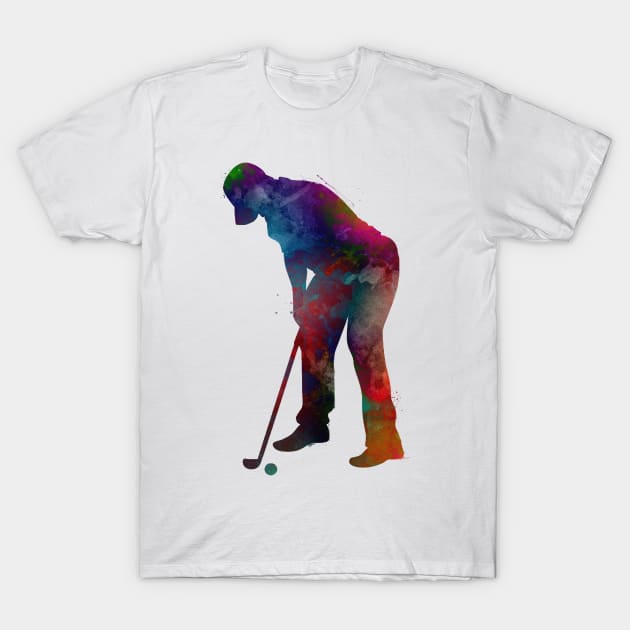 Golf player sport #golf #sport T-Shirt by JBJart